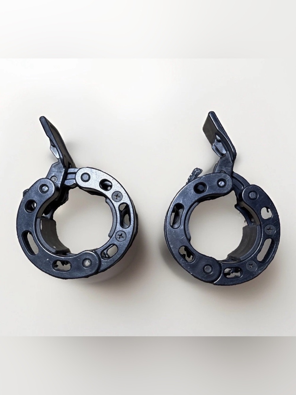 2-inch Barbell Clamps Lock Clip Quick Release Bar Weigh 1 Pair